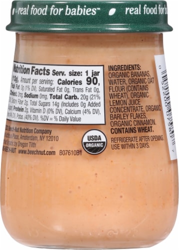 Beech-Nut Naturals Stage 2 Banana Cinnamon Granola Baby Food Jar - Banana Cinnamon Granola