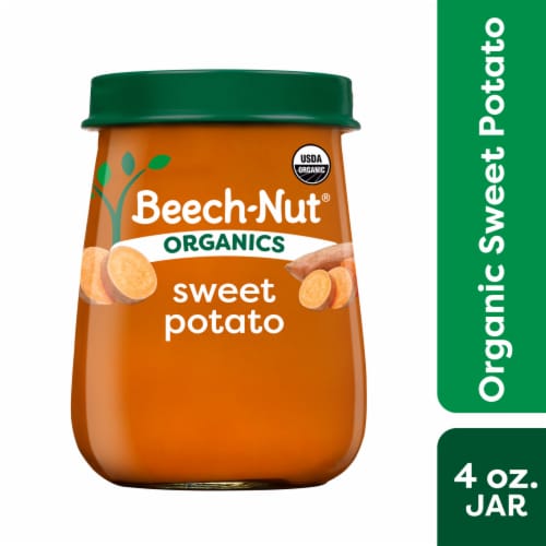 Beech-Nut Organic Stage 1 Sweet Potato Baby Food Jar - Sweet Potato