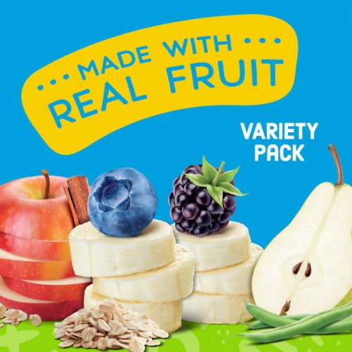 Comforts Banana Blueberry Oatmeal Baby Food Pouches - 6 ct / 4 oz