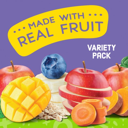 Comforts Stage 2 Baby Food Puree Pouches Variety Pack - 12 ct variety pack