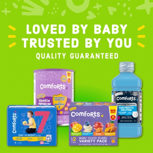Comforts Stage 2 Cinnamon Apple and Oatmeal Baby Food Puree Pouch - Cinnamon Apple and Oatmeal