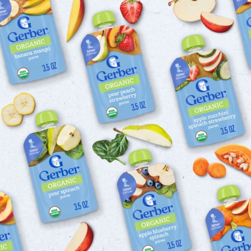 Gerber Organic 2nd Foods Baby Food Banana Mango Baby Food Tub - Banana Mango