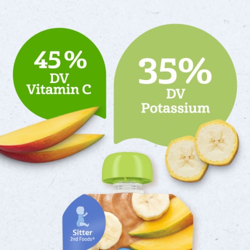 Gerber Organic 2nd Foods Baby Food Banana Mango Baby Food Tub - Banana Mango