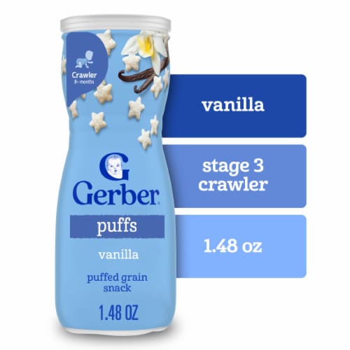 Gerber Puffs Baby Snacks Vanilla Baby Puffs - Vanilla