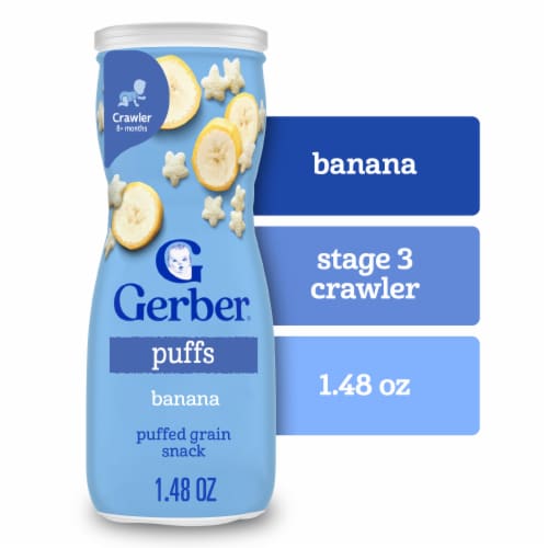 Gerber Puffs Banana - Banana