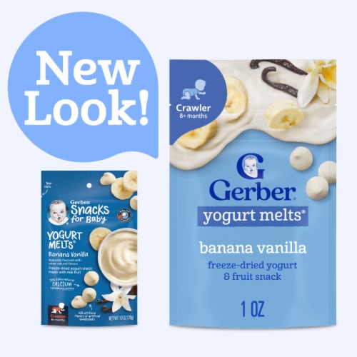 Gerber Yogurt Melts Banana Vanilla - Banana Vanilla