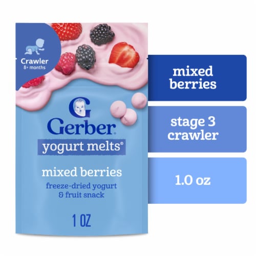 Gerber Yogurt Melts Mixed Berries - Mixed Berries