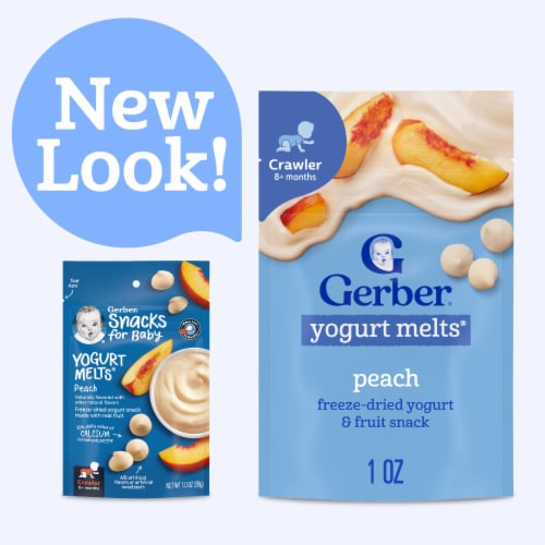 Gerber Yogurt Melts Peach - Peach