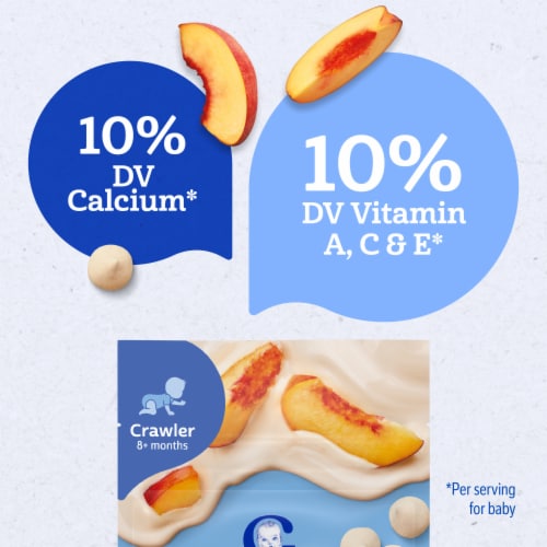 Gerber Yogurt Melts Peach - Peach