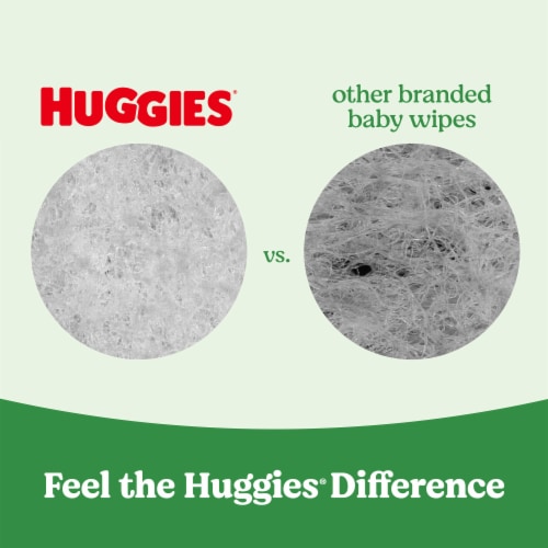 Huggies Natural Care Sensitive Unscented Baby Wipes - 10 pk / 56 ct