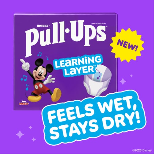 Pull-Ups Boys Potty Training Pants 3T-4T (32-40 lbs) - Boys 3T-4T / 92 ct
