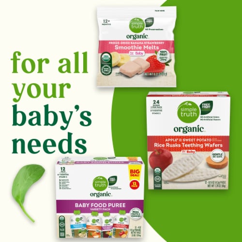Simple Truth Organic Stage 2 Apple Sweet Potato Pumpkin Baby Food Pouch - Apple Sweet Potato Pumpkin