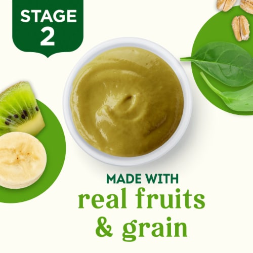Simple Truth Organic Stage 2 Banana Kiwi Spinach Oat Baby Food Pouch - Banana Kiwi Spinach Oat