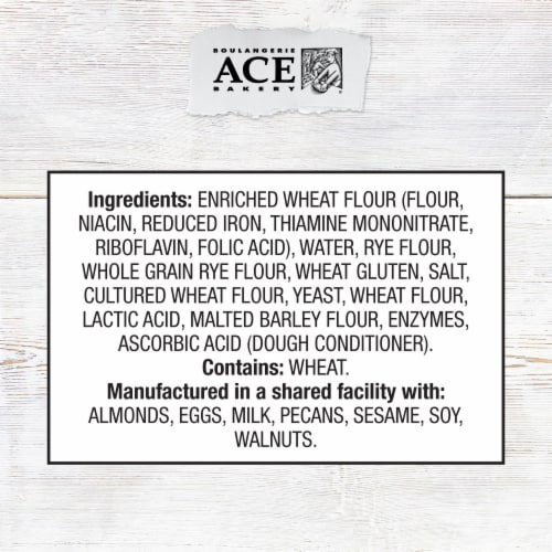 ACE Bakery® Sourdough Bistro Sliced Bread, 21 Oz, 12 Slices - Sourdough