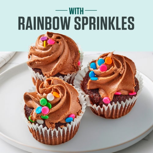 Bakery Fresh Vanilla Mini Cupcakes - Chocolate