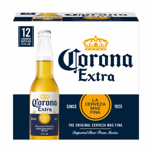 Corona Extra Mexican Lager Import Beer - 12 Bottles