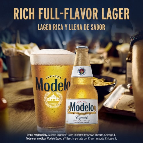 Modelo Especial Mexican Lager Import Beer - 12 Bottles
