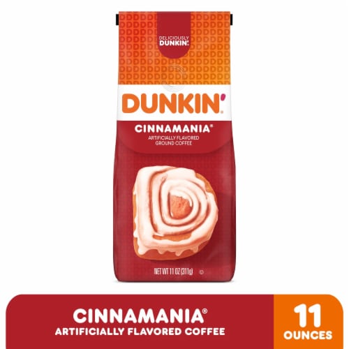 Dunkin Cinnamania Medium Roast Ground Coffee - Dunkin Cinnamania Medium Roast Ground Coffee