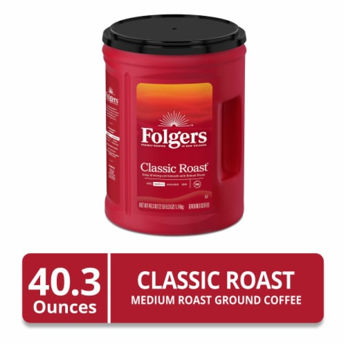 Folgers Classic Roast Medium Roast Ground Coffee - Folgers Classic Roast Medium Roast Ground Coffee