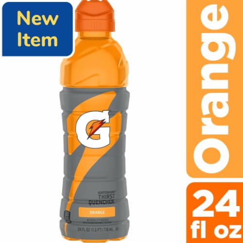Gatorade Thirst Quencher Orange Sports Drink Bottle - Gatorade Thirst Quencher Orange Sports Drink Bottle