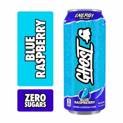 GHOST Energy Blue Raspberry Energy Drink - GHOST Energy Blue Raspberry Energy Drink
