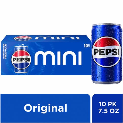 Pepsi Cola Soda Pop Mini Cans - Pepsi Cola Soda Pop Mini Cans