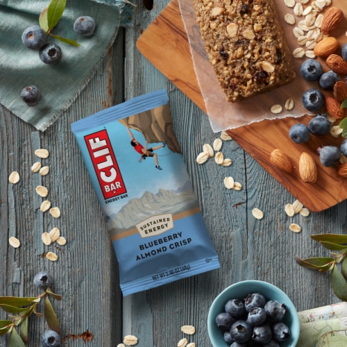 CLIF BAR Chocolate Chip Energy Protein Bar - Blueberry Almond Crisp