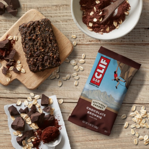 CLIF BAR Chocolate Chip Energy Protein Bar - Chocolate Brownie