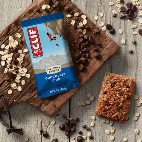 CLIF BAR Chocolate Chip Energy Protein Bar - Chocolate Chip