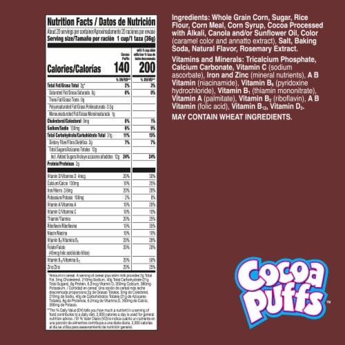 General Mills Cocoa Puffs™ Giant Size Cereal - General Mills Cocoa Puffs™ Giant Size Cereal