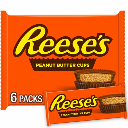 REESE'S Milk Chocolate Peanut Butter Cups Candy Packs - 8 ct selected