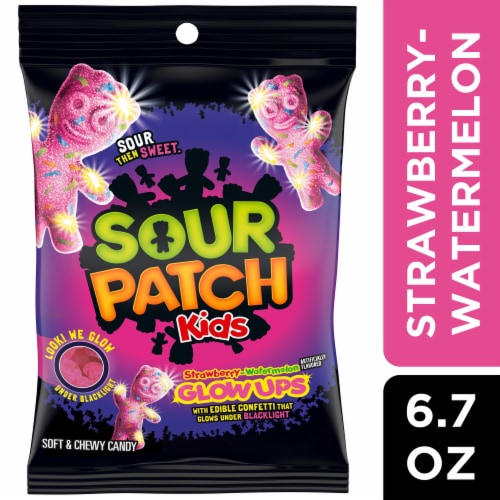 Sour Patch Kids Glow Ups Strawberry-Watermelon Soft & Chewy Candy - 7.2 oz selected