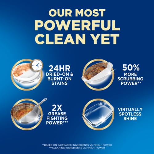 Finish Ultimate Quantum Dishwasher Detergent Pods - 11 ct