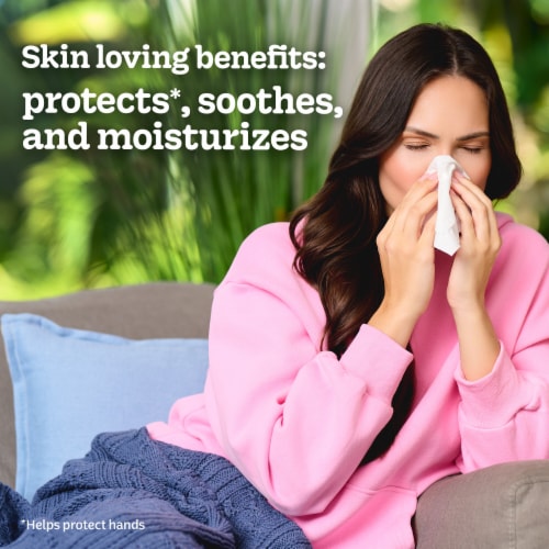 Kleenex® Lotion Facial Tissues with Coconut Oil, 4 Flat Boxes, 120 Tissues Per Box, 3-Ply - Kleenex® Lotion Facial Tissues with Coconut Oil, 4 Flat Boxes, 120 Tissues Per Box, 3-Ply