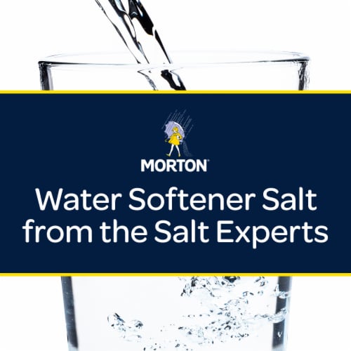 Morton® Clean and Protect® Water Softener Pellets, 40lb Bag - Morton® Clean and Protect® Water Softener Pellets, 40lb Bag