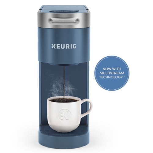 Keurig K- Slim Single Serve K-Cup Pod Coffee Maker, Multistream Technology, Storm Blue - Storm Blue
