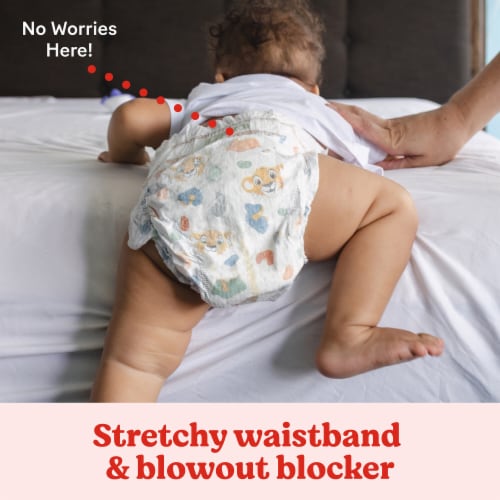 Huggies Little Movers Size 4 Baby Diapers (22-37 lbs) - Size 6 / 84 count