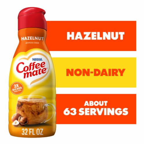 Coffee mate Hazelnut Flavored Coffee Creamer Non-Dairy Gluten-Free - Hazelnut