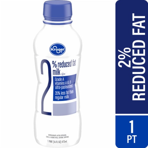 Kroger 2% Reduced Fat Milk 16 fl oz Bottle - Kroger 2% Reduced Fat Milk 16 fl oz Bottle