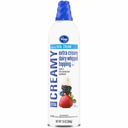 Kroger Extra Creamy Dairy Whipped Cream Topping - Kroger Extra Creamy Dairy Whipped Cream Topping