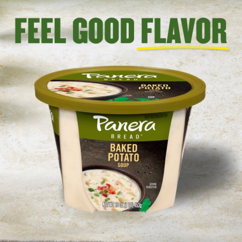 Panera Bread Ready-to-Heat Broccoli Cheddar Soup Cup - Baked Potato
