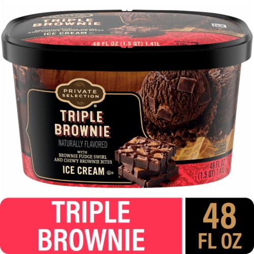 Private Selection Triple Brownie Ice Cream - Private Selection Triple Brownie Ice Cream