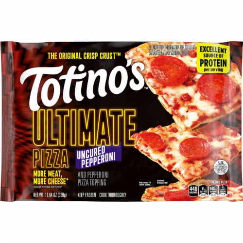 Totino's™ Ultimate Pizza Uncured Pepperoni Thin Crust Frozen Pizza - Totino's™ Ultimate Pizza Uncured Pepperoni Thin Crust Frozen Pizza
