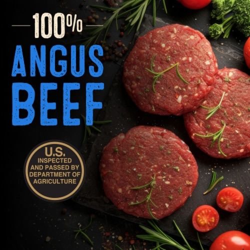 Private Selection® 90/10 Angus Ground Beef Patties - Private Selection® 90/10 Angus Ground Beef Patties, back