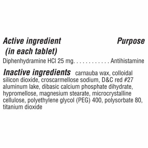 Kroger® Allergy Tablets Diphenhydramine HCl - 400 count
