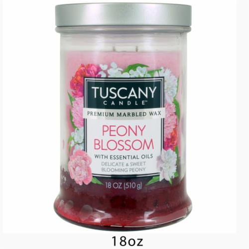 Tuscany Candle™ Triple Pour Jar Candle - Peony Blossom - Peony Blossom