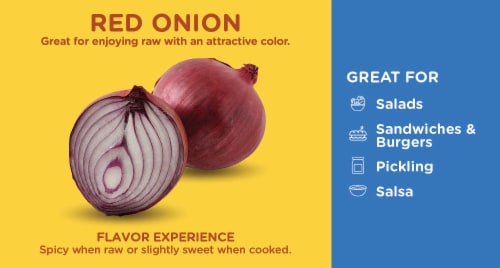 Jumbo Red Onions - Organic Red, back