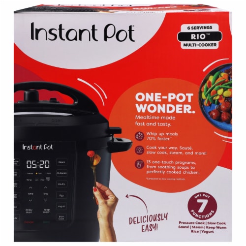 Instant Pot® RIO™ 6-Quart Multicooker - Instant Pot® RIO™ 6-Quart Multicooker