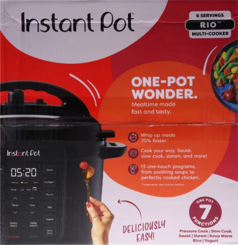 Instant Pot® RIO™ 6-Quart Multicooker - Instant Pot® RIO™ 6-Quart Multicooker