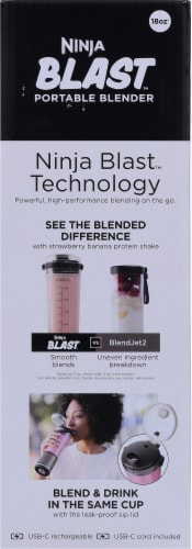 Ninja® Blast™ Portable Blender – Black - Ninja® Blast™ Portable Blender – Black